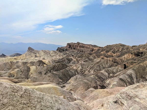 Things to do in Las Vegas - Zabriskie Point in Death Valley