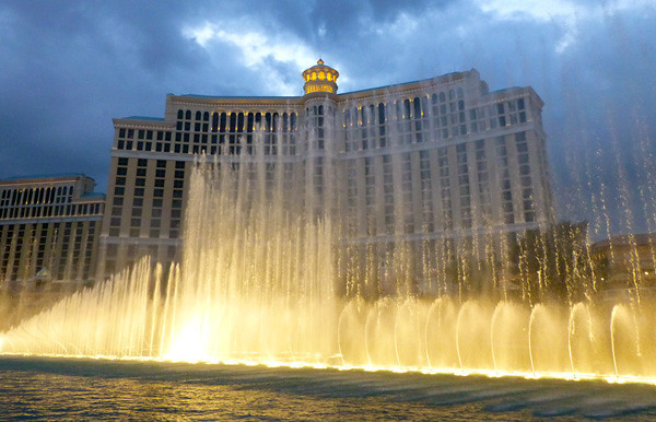 Water Fountain at the Bellagio in Las Vegas